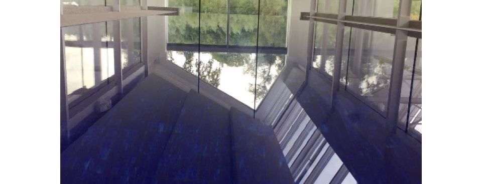 Nouvelle installation de traitement de l'air d'une piscine intérieure privée